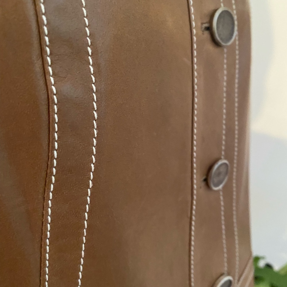 Cesare Fabbri leather Jacket - Size 46 - Picture 10 of 13